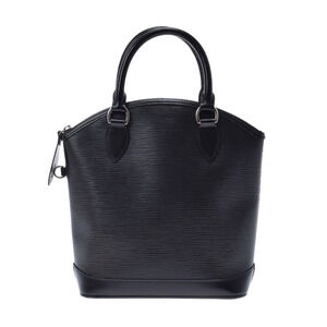Louis Vuitton Epi Lockit Black Leather Handbag